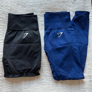 Gymshark seamless leggings and shorts